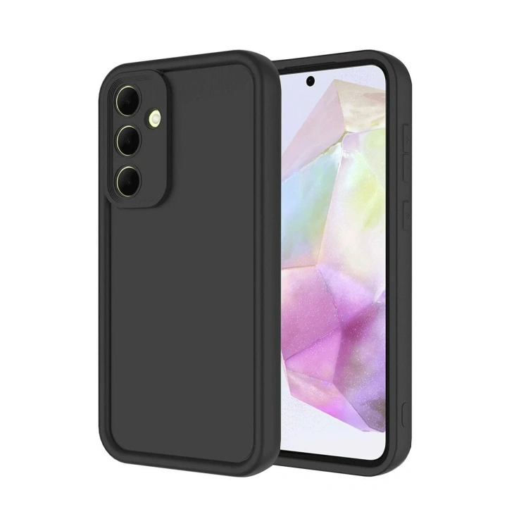 Mey İthalat®  Samsung Galaxy A36 Kılıf Viera Silikon - Siyah