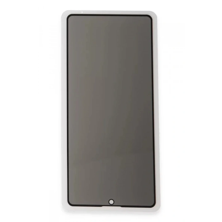 Mey İthalat®  Samsung Galaxy A37 5G 3D Antistatik Hayalet Cam Ekran Koruyucu