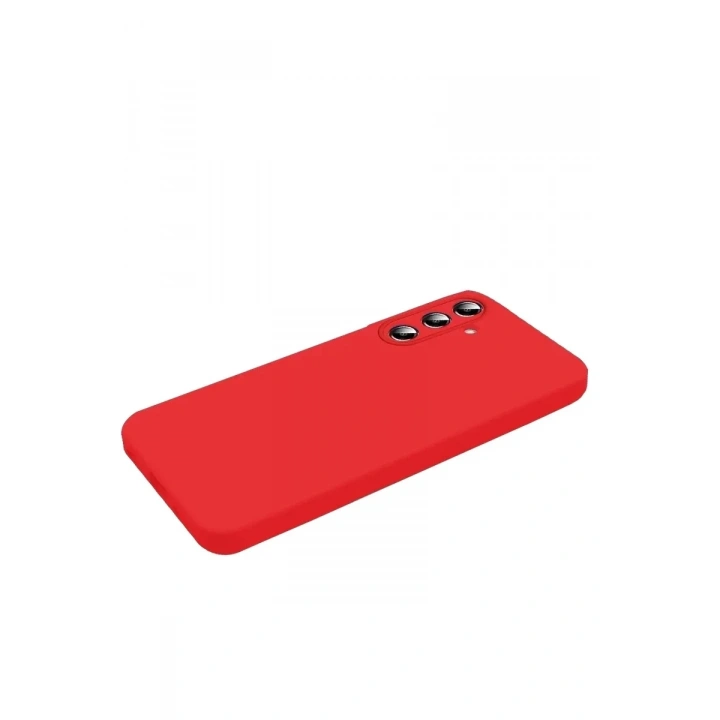 Mey İthalat®  Samsung Galaxy A37 5G First Silikon - Kırmızı