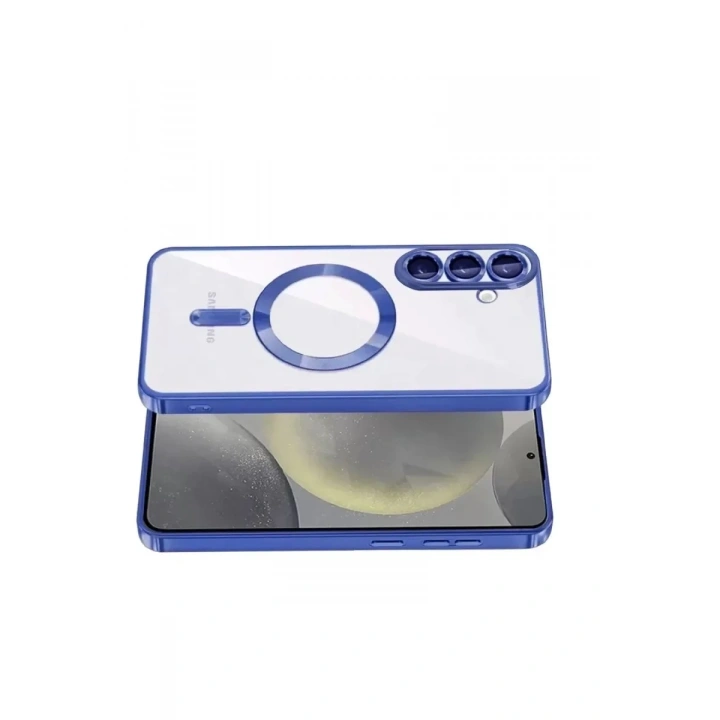 Mey İthalat®  Samsung Galaxy A37 5G Kross Magneticsafe Kapak - Lacivert