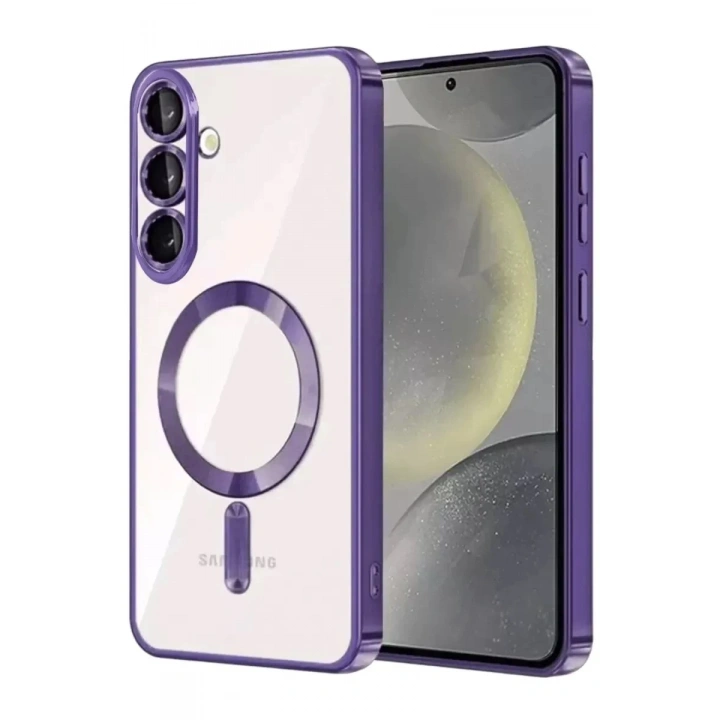 Mey İthalat®  Samsung Galaxy A37 5G Kross Magneticsafe Kapak - Mor