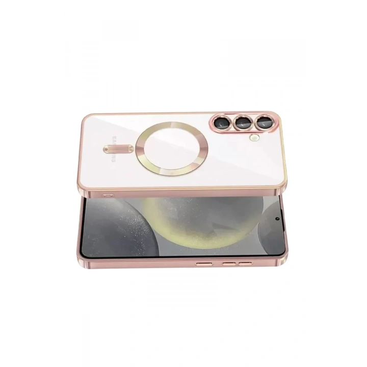 Mey İthalat®  Samsung Galaxy A37 5G Kross Magneticsafe Kapak - Rose