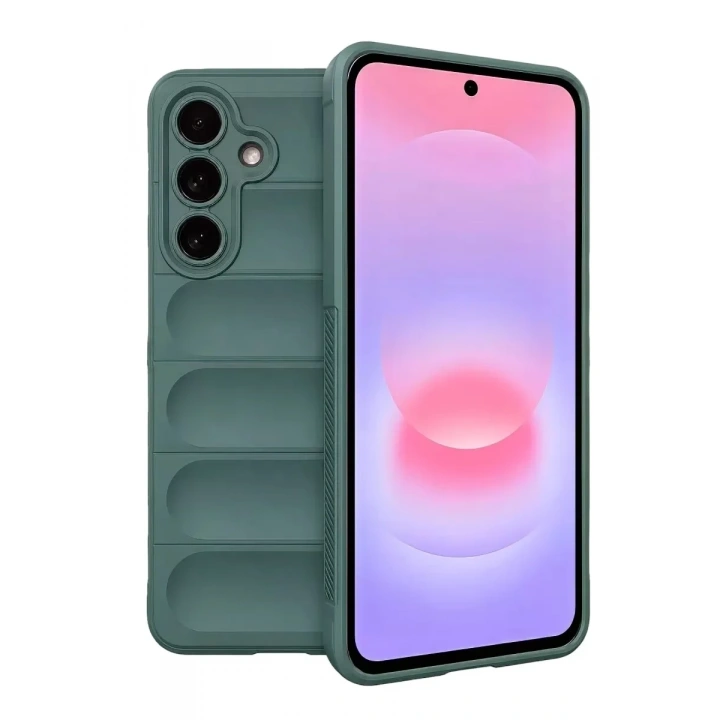 Mey İthalat®  Samsung Galaxy A37 5G Optimum Silikon - Koyu Yeşil