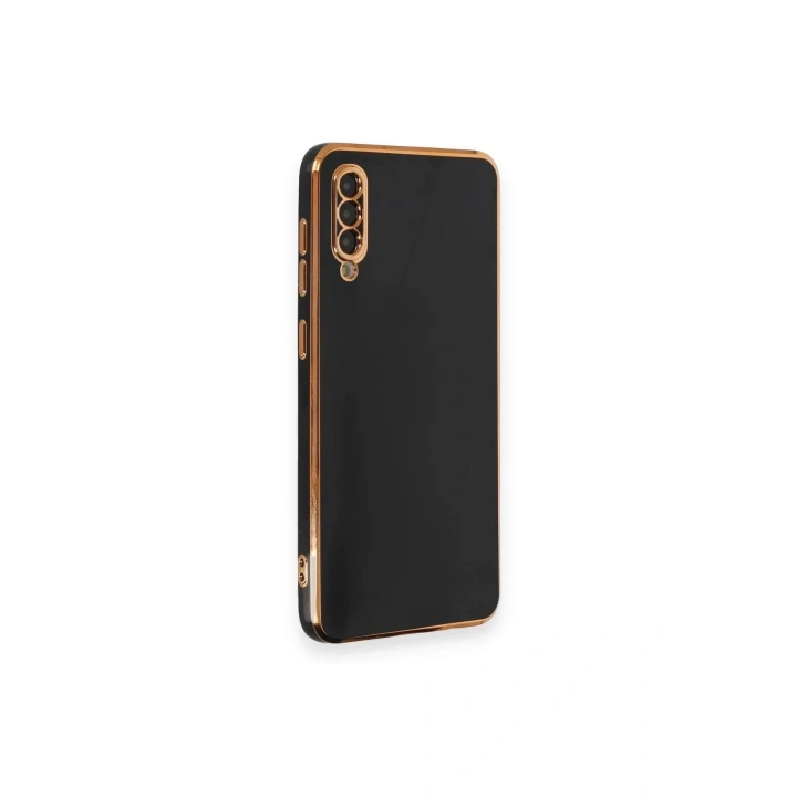 Mey İthalat®  Samsung Galaxy A50 Kılıf Volet Silikon - Siyah