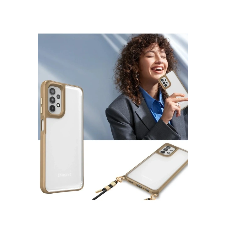 Mey İthalat®  Samsung Galaxy A52 Kılıf Penta Silikon Kılıf - Çöl Titanyum