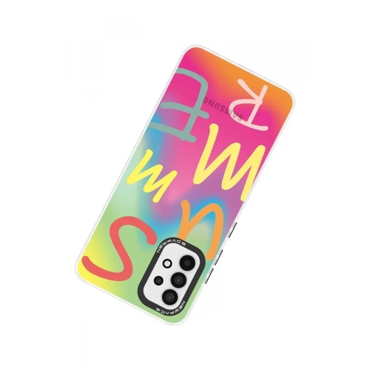 Mey İthalat®  Samsung Galaxy A53 5G Kılıf Estoril Desenli Kapak - Estoril - 3