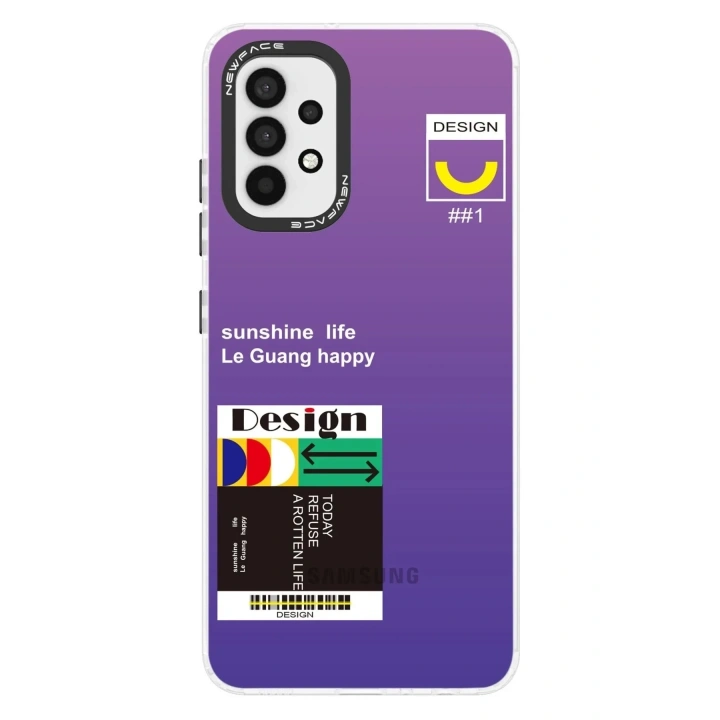 Mey İthalat®  Samsung Galaxy A53 5G Kılıf Estoril Desenli Kapak - Estoril - 4