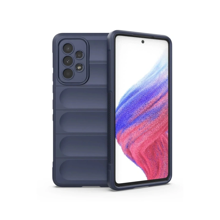 Mey İthalat®  Samsung Galaxy A53 5G Kılıf Optimum Silikon - Lacivert