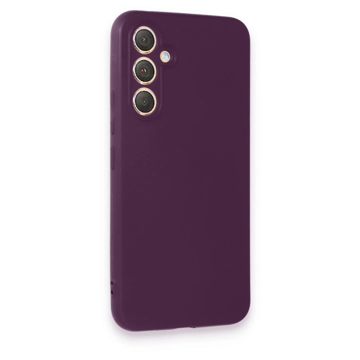 Mey İthalat®  Samsung Galaxy A54 5G Kılıf First Silikon - Mor