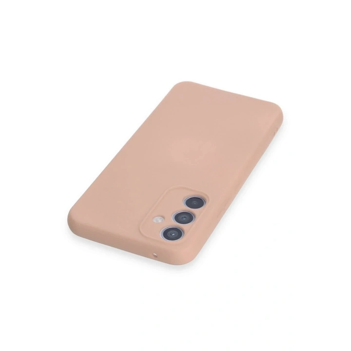 Mey İthalat®  Samsung Galaxy A54 5G Kılıf Nano içi Kadife Silikon - Pudra