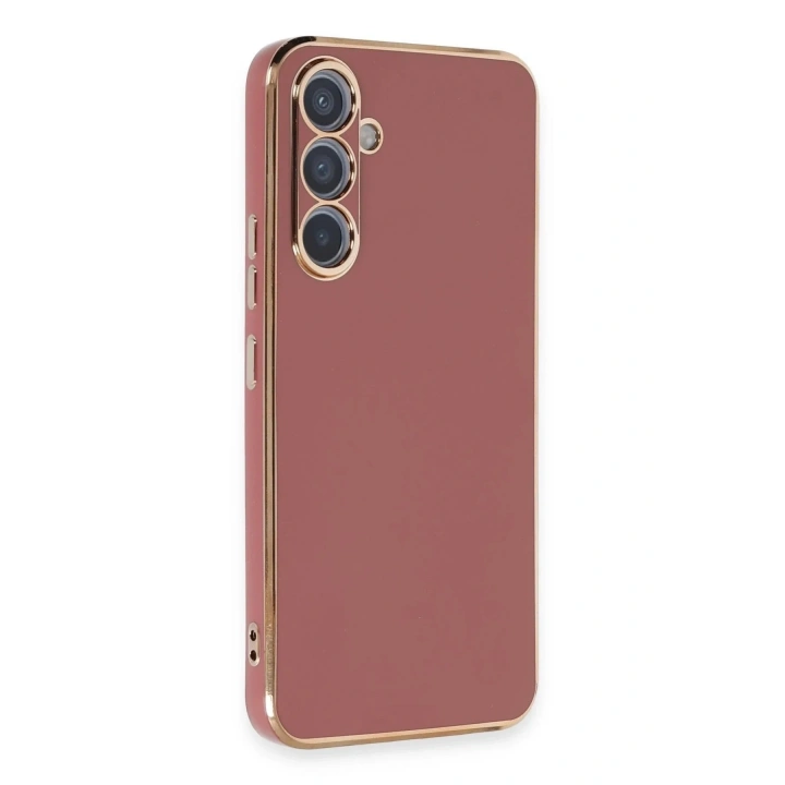 Mey İthalat®  Samsung Galaxy A54 5G Kılıf Volet Silikon - Kırmızı