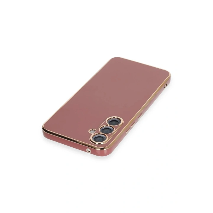 Mey İthalat®  Samsung Galaxy A54 5G Kılıf Volet Silikon - Kırmızı