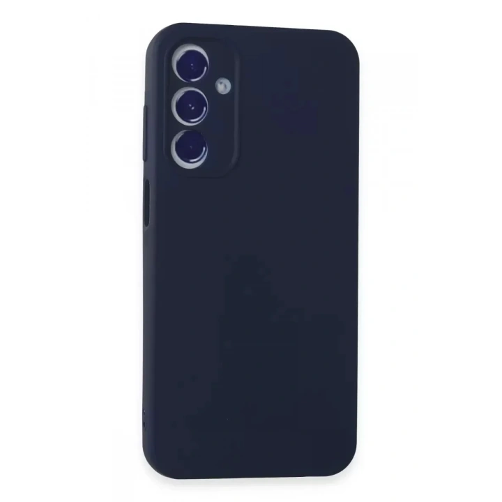 Mey İthalat®  Samsung Galaxy A55 5G Kılıf First Silikon - Lacivert