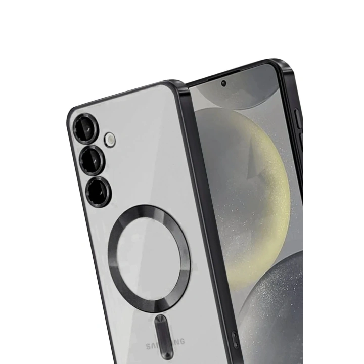 Mey İthalat®  Samsung Galaxy A55 5G Kross Magneticsafe Kapak - Siyah