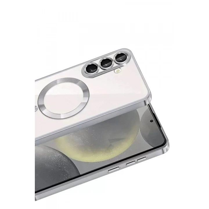 Mey İthalat®  Samsung Galaxy A57 5G Kross Magneticsafe Kapak - Titan Gri