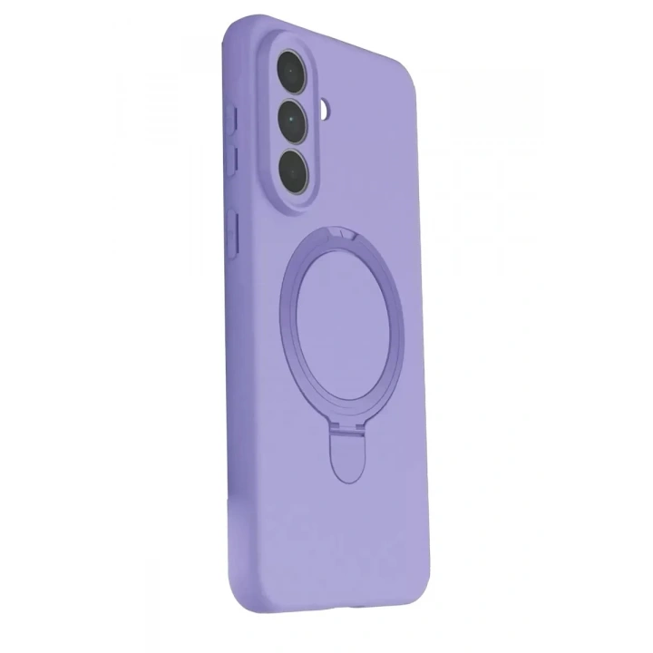 Mey İthalat®  Samsung Galaxy A57 5G Regal Magsafe Standlı Kapak - Lila