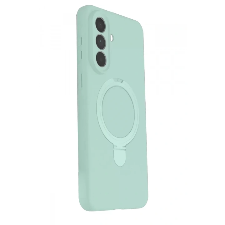 Mey İthalat®  Samsung Galaxy A57 5G Regal Magsafe Standlı Kapak - Su Yeşili