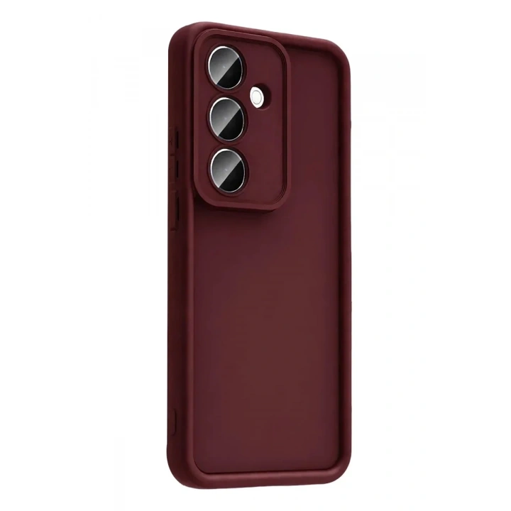 Mey İthalat®  Samsung Galaxy A57 5G Viera Silikon - Bordo