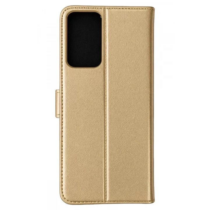 Mey İthalat®  Samsung Galaxy A91 / S10 Lite Trend S Plus Kapaklı Kılıf - Gold