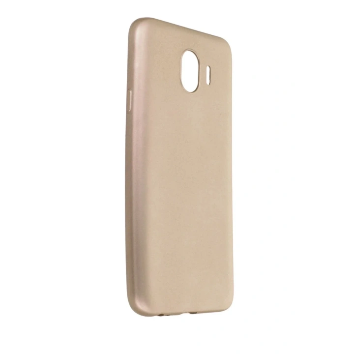 Mey İthalat®  Samsung Galaxy J4 Kılıf First Silikon - Gold