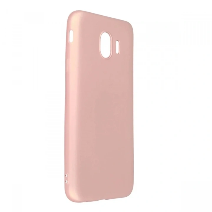 Mey İthalat®  Samsung Galaxy J4 Kılıf First Silikon - Rose Gold