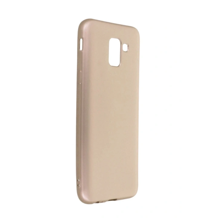 Mey İthalat®  Samsung Galaxy J6 Kılıf First Silikon - Gold