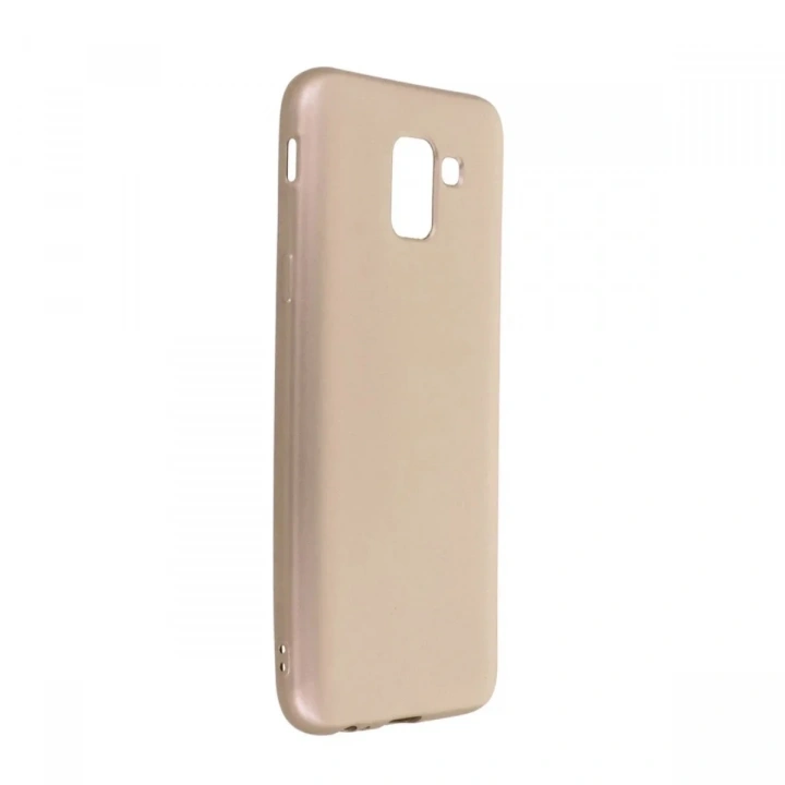 Mey İthalat®  Samsung Galaxy J6 Kılıf First Silikon - Gold