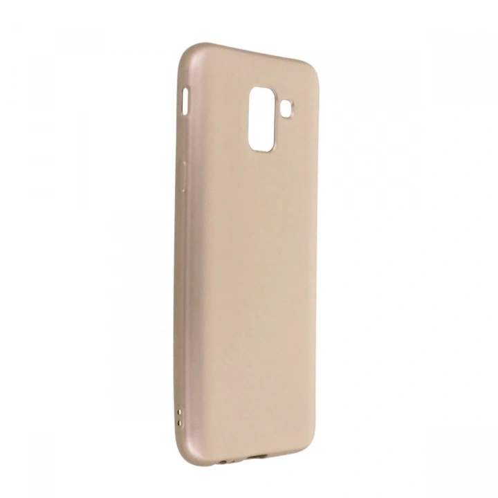 Mey İthalat®  Samsung Galaxy J6 Kılıf First Silikon - Gold
