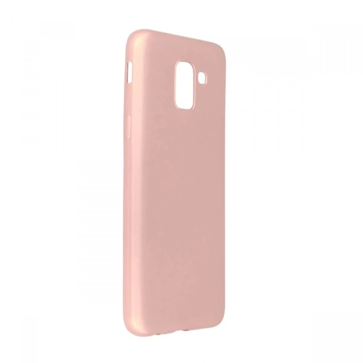 Mey İthalat®  Samsung Galaxy J6 Kılıf First Silikon - Rose Gold