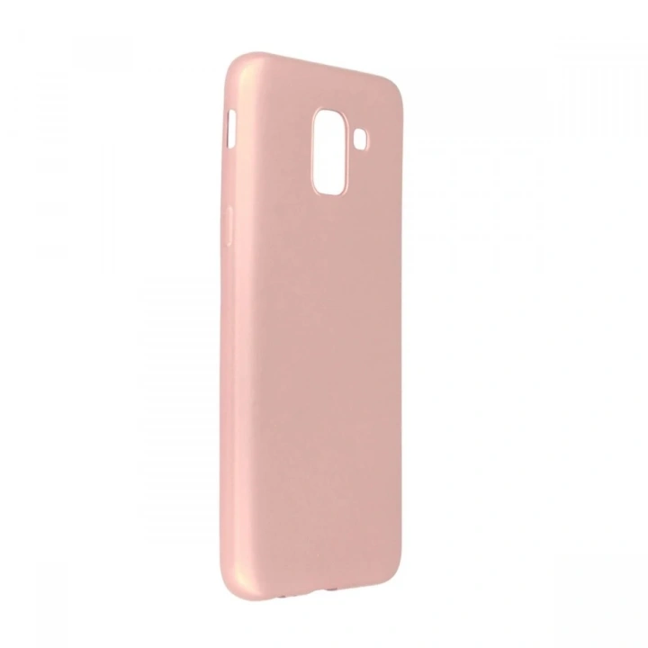 Mey İthalat®  Samsung Galaxy J6 Kılıf First Silikon - Rose Gold