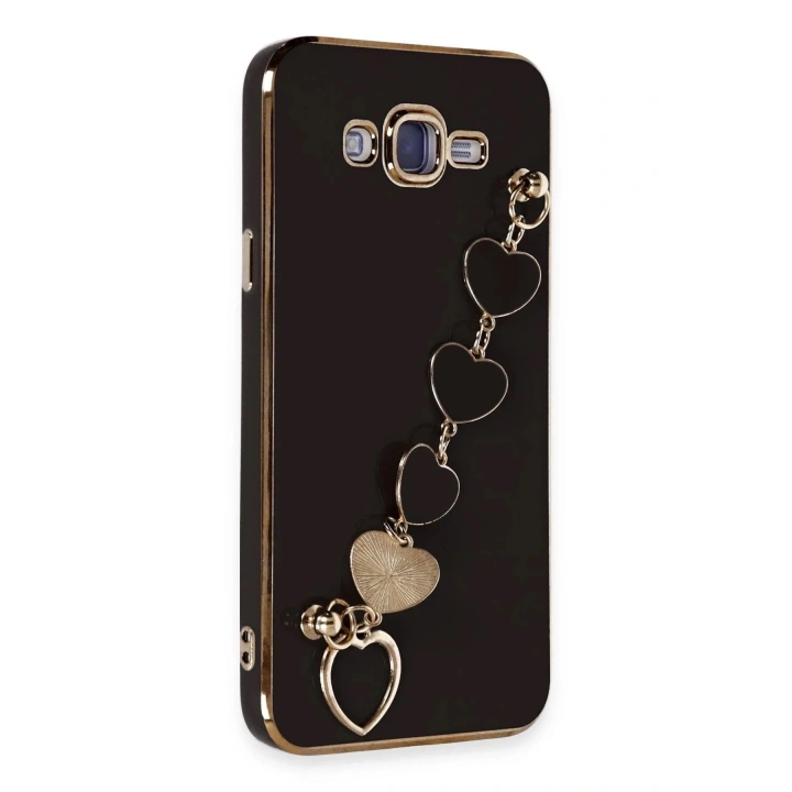 Mey İthalat®  Samsung Galaxy J7 Kılıf Esila Silikon - Siyah