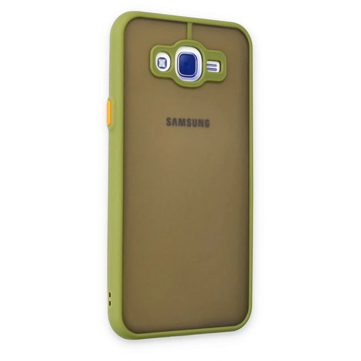 Mey İthalat®  Samsung Galaxy J7 Kılıf Montreal Silikon Kapak - Açık Yeşil
