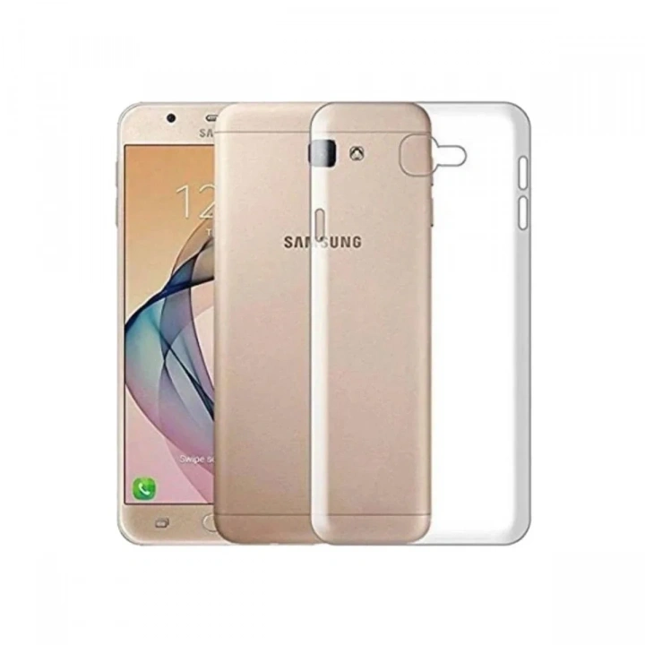 Mey İthalat®  Samsung Galaxy J7 Prime Kılıf Lüx Şeffaf Silikon