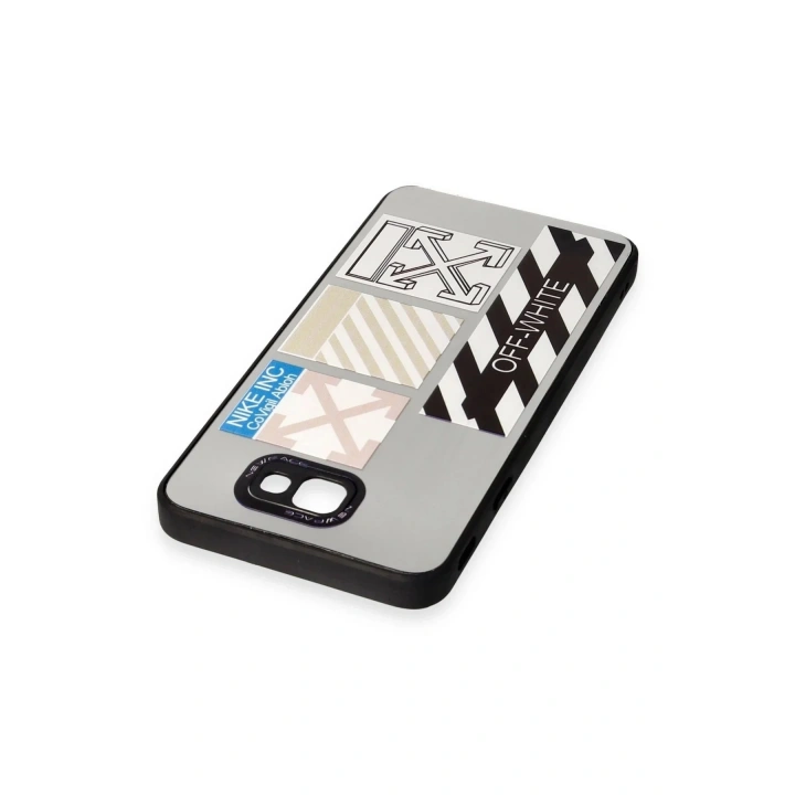 Mey İthalat®  Samsung Galaxy J7 Prime Kılıf Mirror Desenli Kapak - Mirror - 6