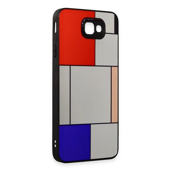Mey İthalat®  Samsung Galaxy J7 Prime Kılıf Mirror Desenli Kapak - Mirror - 9