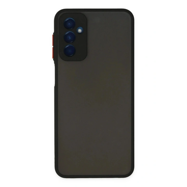 Mey İthalat®  Samsung Galaxy M13 Kılıf Montreal Silikon Kapak - Siyah