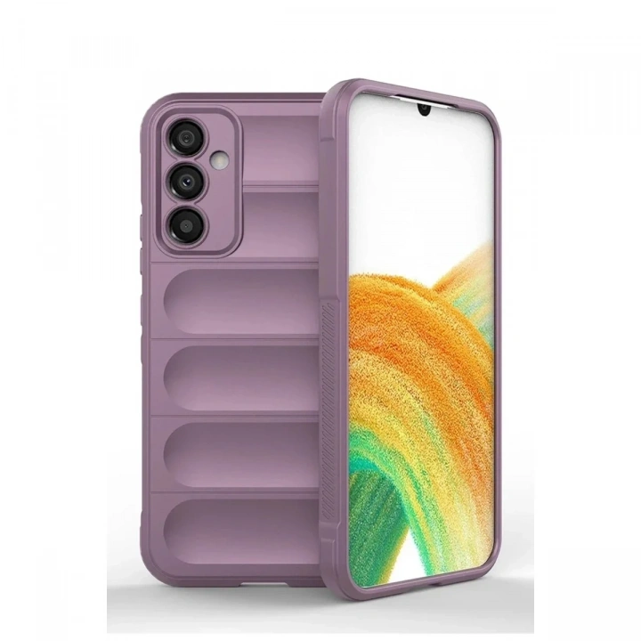Mey İthalat®  Samsung Galaxy M14 5G Kılıf Optimum Silikon - Mor