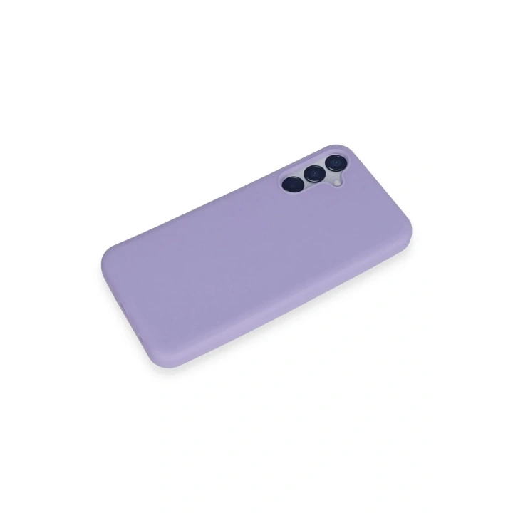 Mey İthalat®  Samsung Galaxy M15 Kılıf First Silikon - Lila