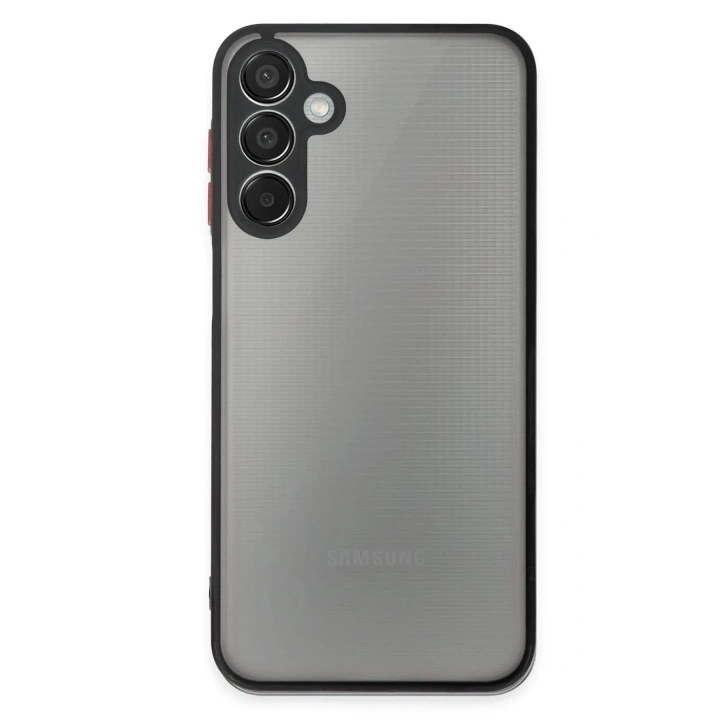Mey İthalat®  Samsung Galaxy M15 Kılıf Montreal Silikon Kapak - Siyah