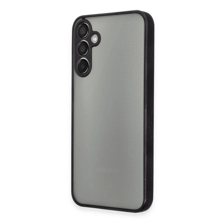 Mey İthalat®  Samsung Galaxy M15 Kılıf Montreal Silikon Kapak - Siyah