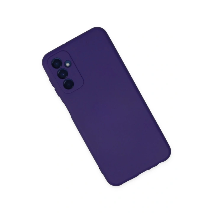 Mey İthalat®  Samsung Galaxy M23 Kılıf Nano içi Kadife Silikon - Mor