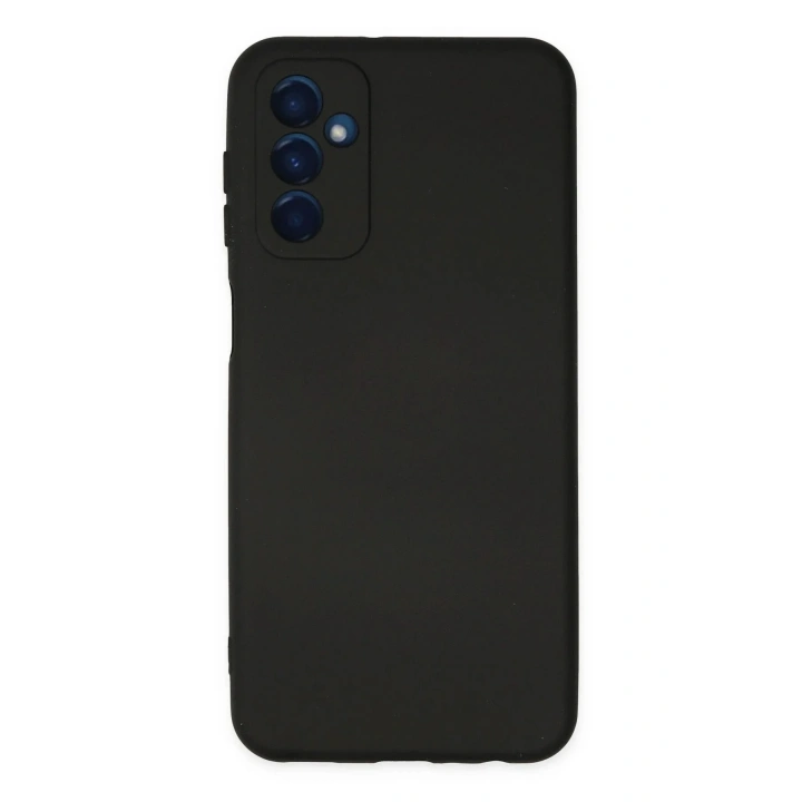Mey İthalat®  Samsung Galaxy M23 Kılıf Nano içi Kadife Silikon - Siyah
