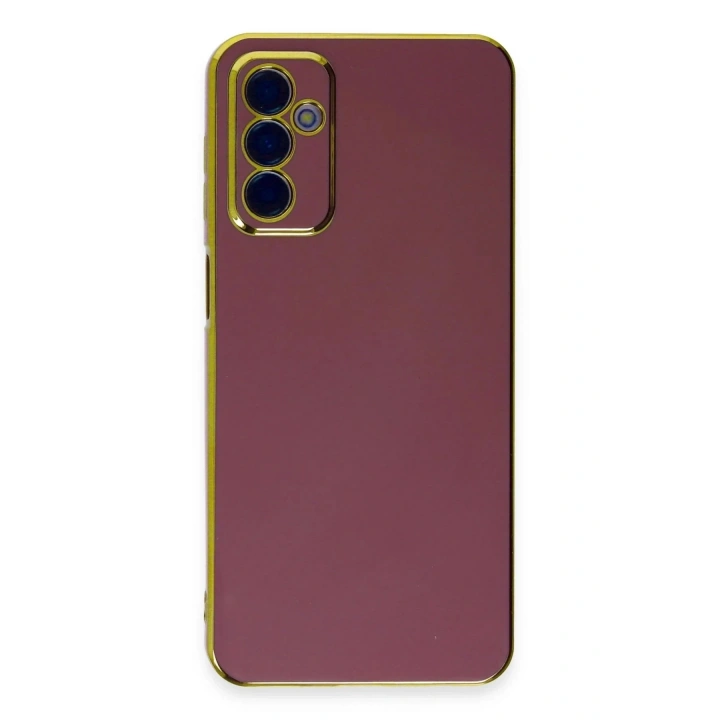 Mey İthalat®  Samsung Galaxy M23 Kılıf Volet Silikon - Kırmızı