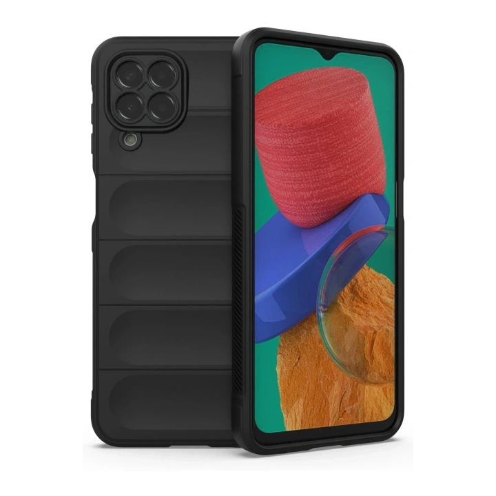 Mey İthalat®  Samsung Galaxy M33 Kılıf Optimum Silikon - Siyah