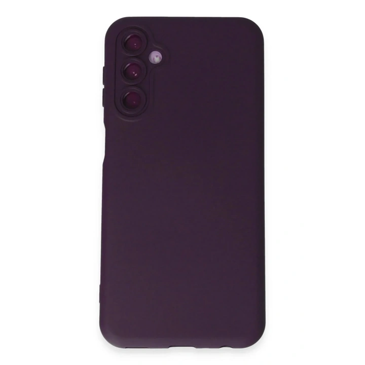 Mey İthalat®  Samsung Galaxy M34 5G Kılıf Nano içi Kadife Silikon - Mor