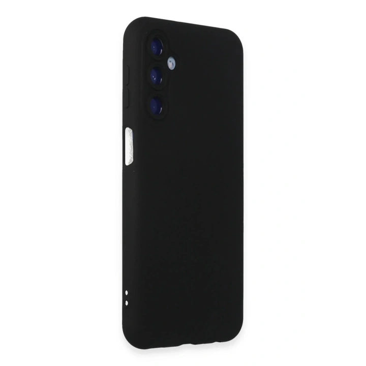 Mey İthalat®  Samsung Galaxy M34 5G Kılıf Nano içi Kadife Silikon - Siyah
