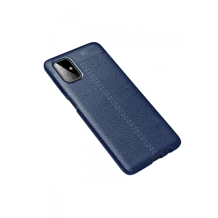 Mey İthalat®  Samsung Galaxy M51 Kılıf Auto Focus Kapak - Lacivert
