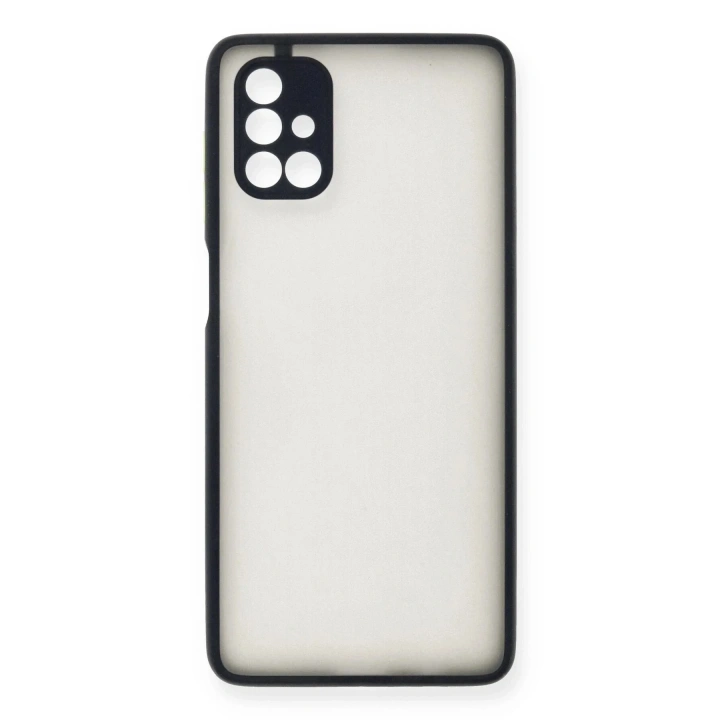 Mey İthalat®  Samsung Galaxy M51 Kılıf Montreal Silikon Kapak - Lacivert