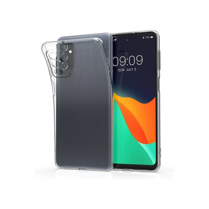 Mey İthalat®  Samsung Galaxy M52 5G Kılıf Lüx Şeffaf Silikon