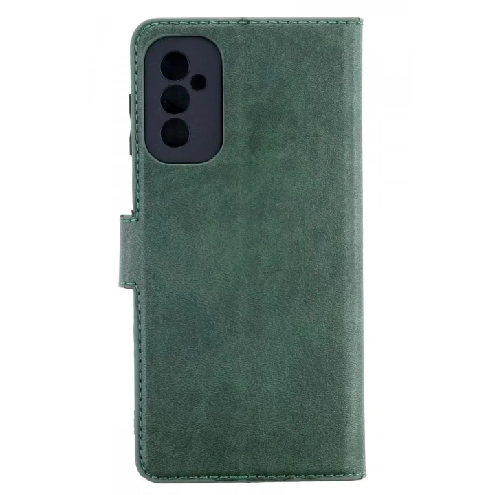 Mey İthalat®  Samsung Galaxy M52 5G Kılıf Trend S Plus Kapaklı Kılıf - Yeşil